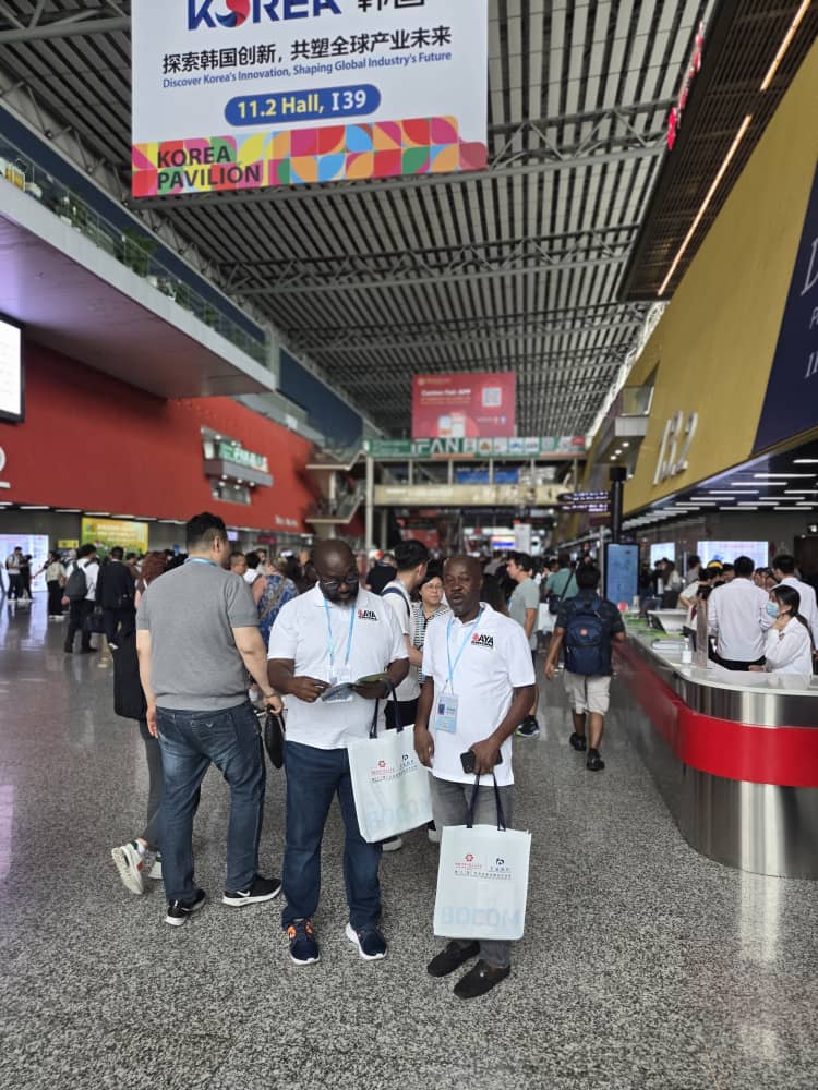 AYA Collective delegation at the China expo